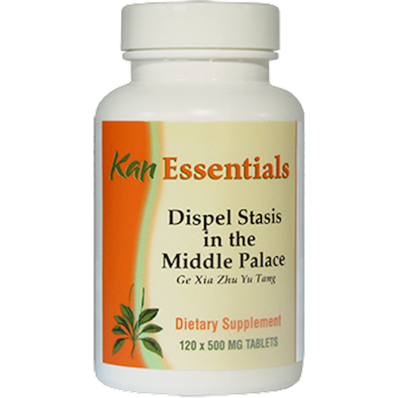 Dispel Stasis in Middle Palace Tablets (Kan Herbs Essentials) Front