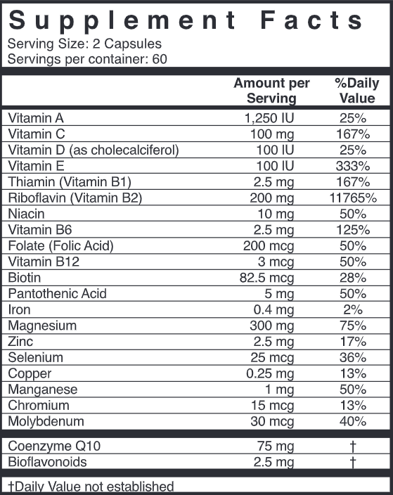 dolovent weber & weber supplement facts