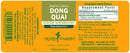 dong quai (herb pharm) label