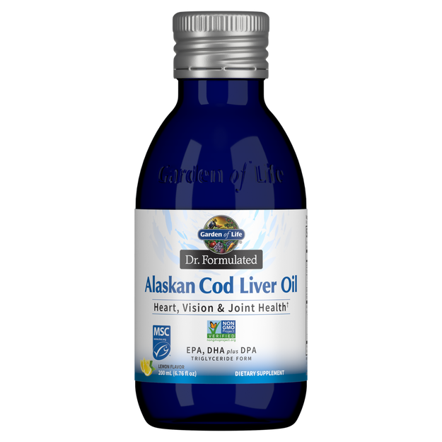 Dr. Formulated Cod Liver Oil (Garden of Life) Front