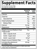 dr. formulated keto organic mct powder garden of life supplement facts