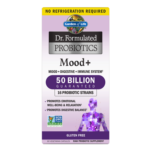 Dr. Formulated Probiotics Mood+ (Garden of Life) Front
