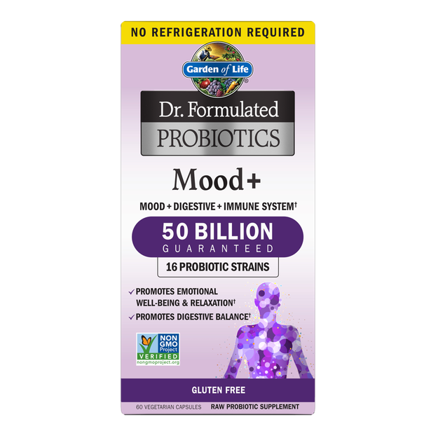 Dr. Formulated Probiotics Mood+ (Garden of Life) Front