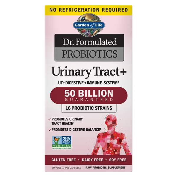 Dr. Formulated Probiotics Urinary Tract+ (Garden of Life) Front