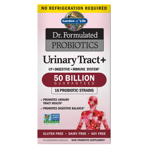 Dr. Formulated Probiotics Urinary Tract+ (Garden of Life) Front