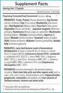 dr. ohhira's probiotics essential formulas supplement facts