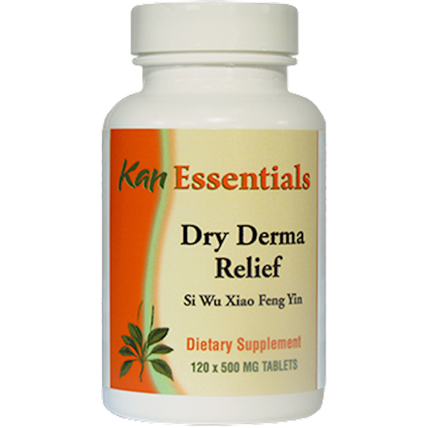Dry Derma Relief Tablets (Kan Herbs Essentials) 120ct Front