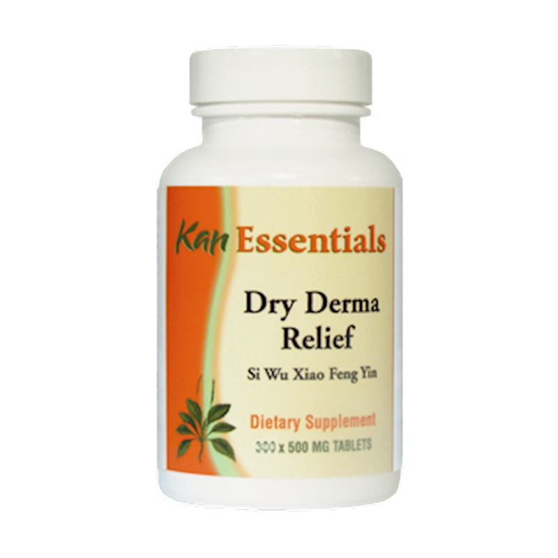 Dry Derma Relief Tablets (Kan Herbs Essentials) 300ct Front