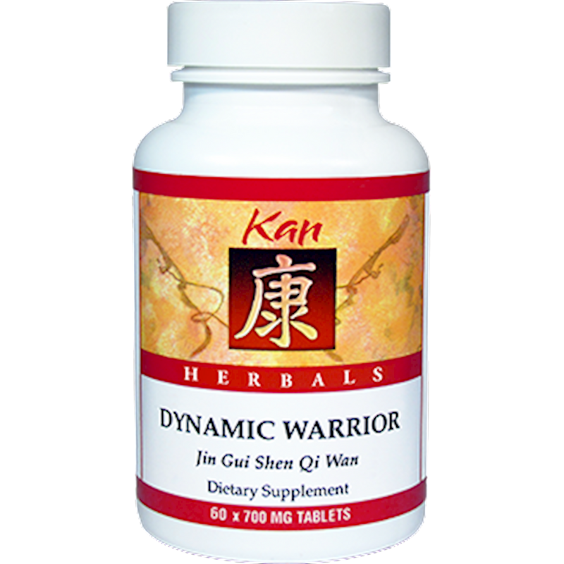 Dynamic Warrior Tablets (Kan Herbs Herbals) Front