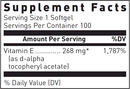 e-400 | e400 douglas labs supplement facts