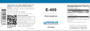 e-400 | e400 douglas labs label