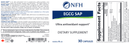 egcg sap (nfh nutritional fundamentals) label