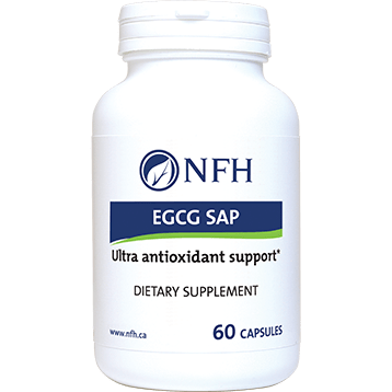 EGCG SAP 60 Capsules (NFH Nutritional Fundamentals) Front