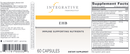 EHB integrative therapeutics label