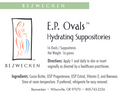 ep ovals bezwecken label
