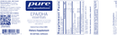 EPA DHA essentials pure encapsulations label