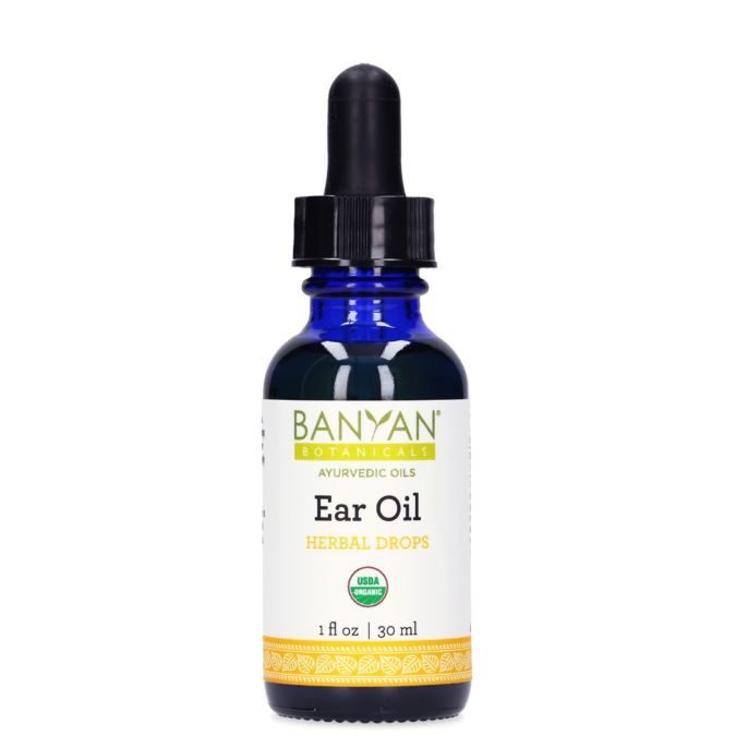Ear Oil (Banyan Botanicals) Front