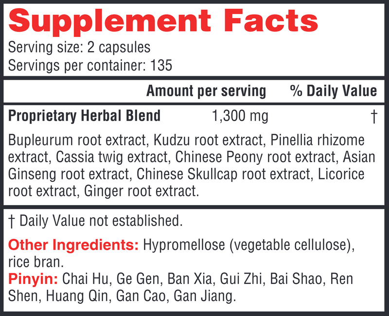 Ease 2 (Health Concerns) Supplement Facts