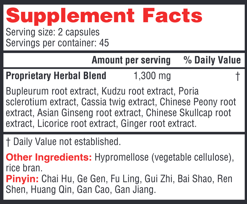 Ease 2 (Health Concerns) Supplement Facts