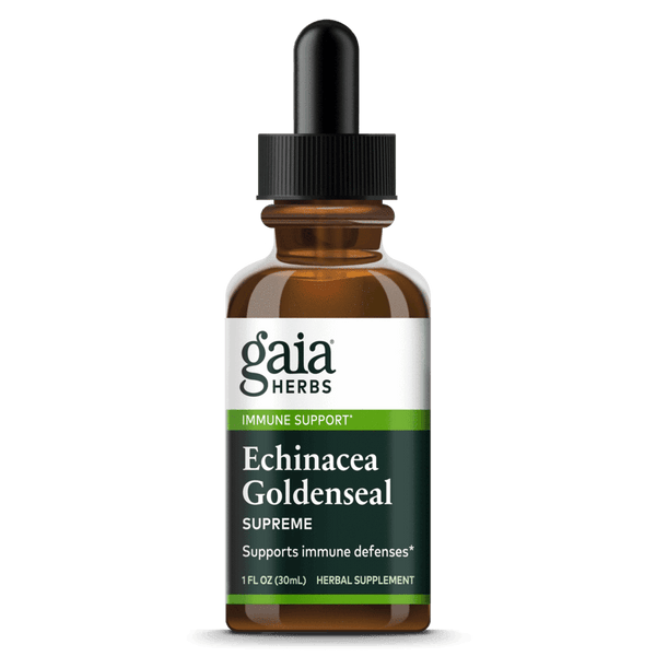 Echinacea Goldenseal Supreme 1oz (Gaia Herbs)