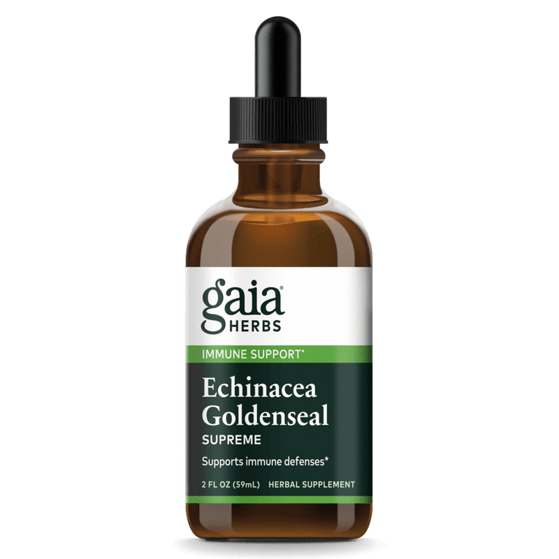 Echinacea Goldenseal Supreme 2oz (Gaia Herbs) 