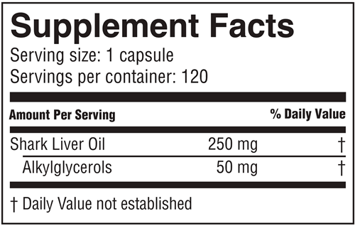 Ecomer (American Nutriceuticals, LLC) supplement facts