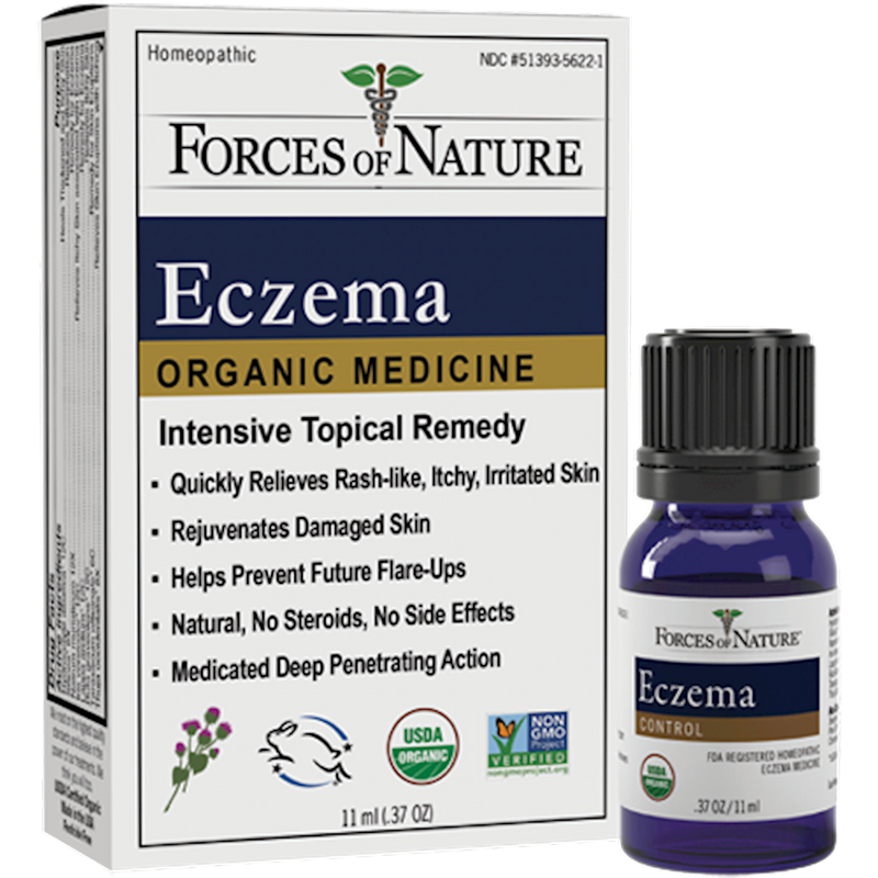 Eczema Control Organic (Forces of Nature) Front