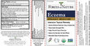 eczema control (forces of nature) label