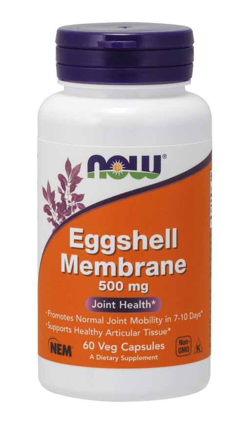 Eggshell Membrane 500 mg (NOW) Front