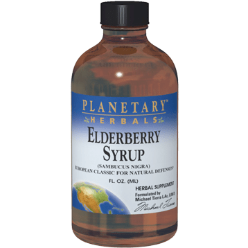Elderberry Syrup 4oz (Planetary Herbals) Front