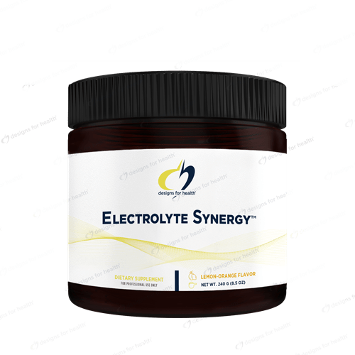 Electrolyte Synergy 240 g (Designs for Health) Front