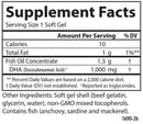 elite dha gems carlson labs supplement facts