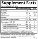 elite omega 3 gems carlson labs supplement facts