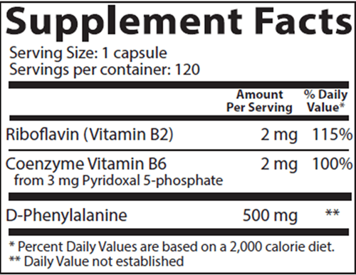 endorphigen-md (lidtke medical) supplement facts