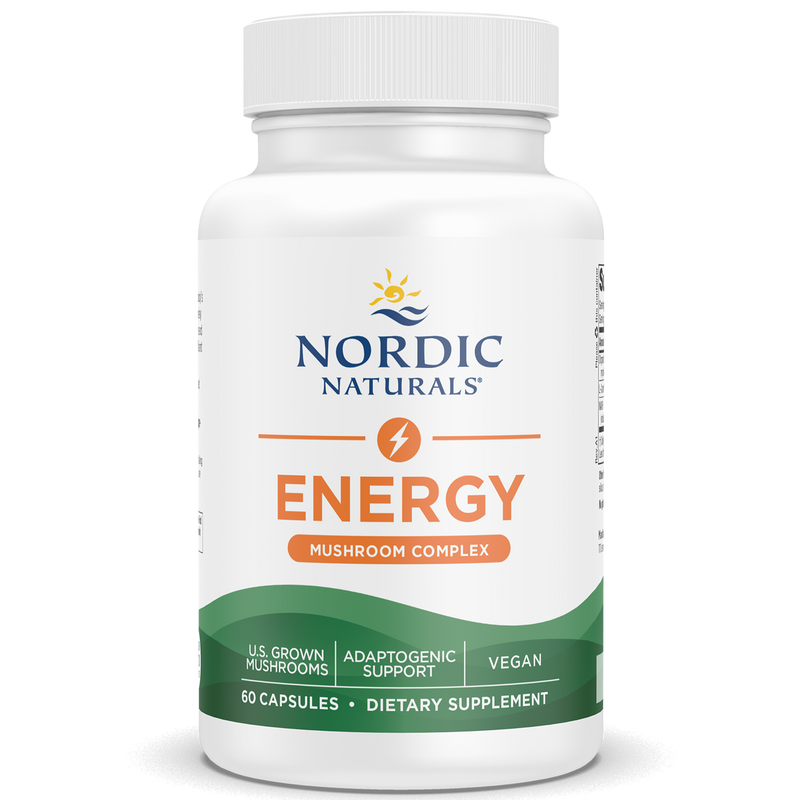 Energy Mushroom Complex with NADH (Nordic Naturals) Front