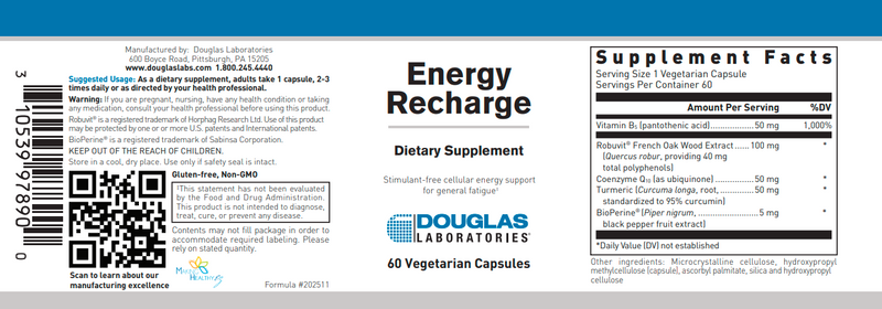 Buy Energy Recharge Douglas Labs