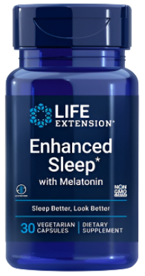enhanced sleep with melatonin (life extension)