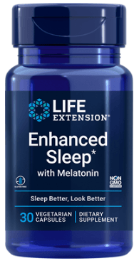 Enhanced Sleep with Melatonin (Life Extension) Front