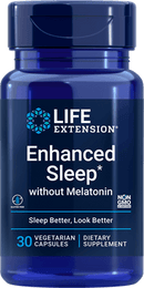 enhanced sleep without melatonin (life extension)