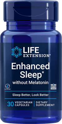 Enhanced Sleep without Melatonin (Life Extension) Front