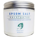 epsom salt eucalyptus white egret