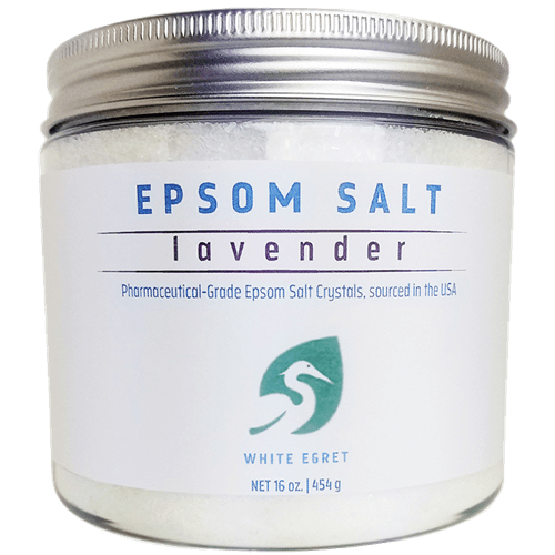 Epsom Salt Lavender Pharmaceutical (White Egret) Front