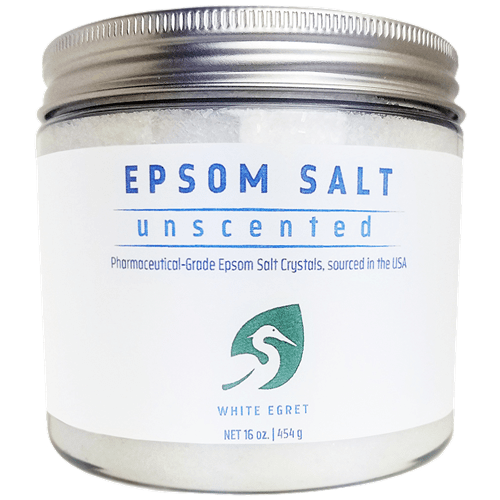 epsom salt white egret