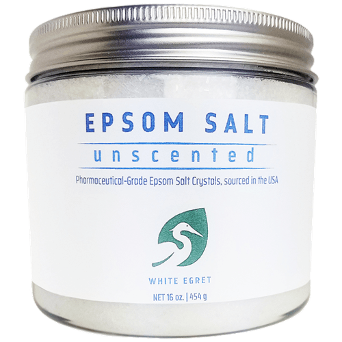 Epsom Salt Pharmaceutical Grade (White Egret) Front