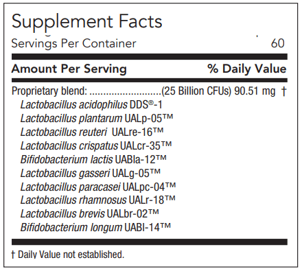 Essential-Biotic® WOMEN'S (Allergy Research Group) supplement facts