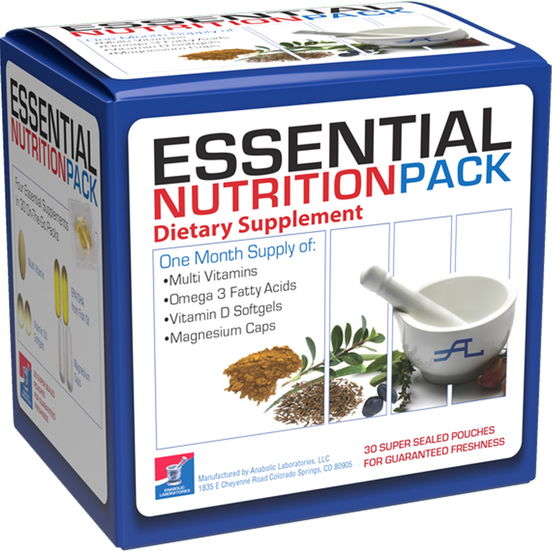 Essential Nutrition Pack (Anabolic Laboratories) Front