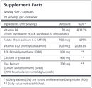 estrolief vita aid supplement facts