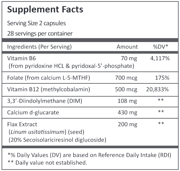 Estrolief Vita Aid supplements