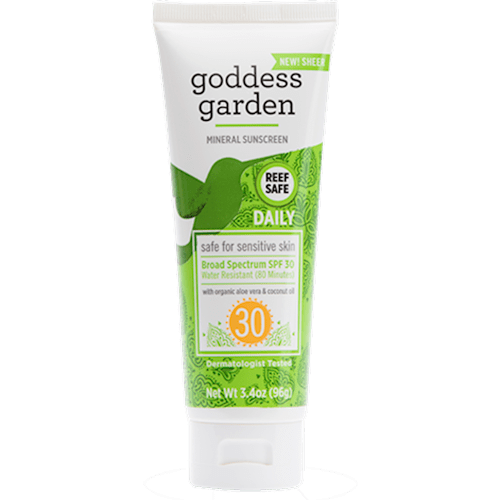 Everyday Natural Sunscreen Tube (Goddess Garden) 3.4 oz