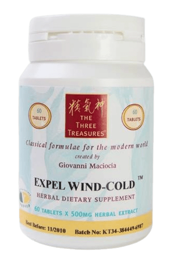 Expel Wind Cold Tablets (Three Treasures) Front